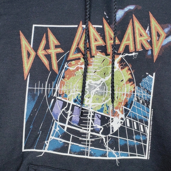 Def Leppard 2020 Bludgeon Riffola Hoodie Pullover - Picture 2 of 6